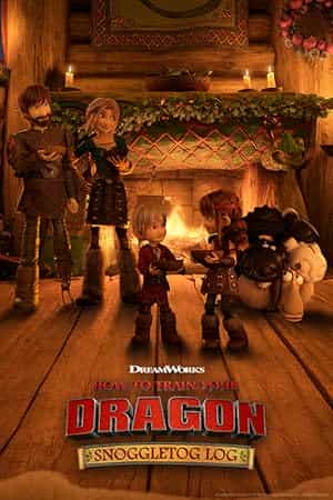 پوستر How To Train Your Dragon Snoggletog Log
