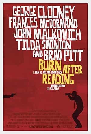 پوستر Burn After Reading